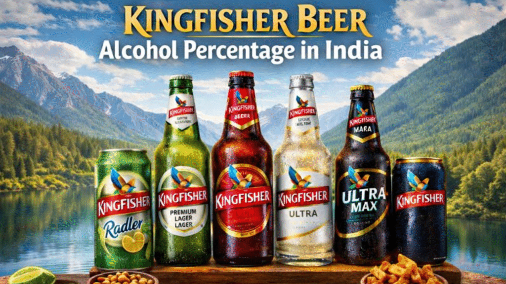 Kingfisher Beer Alcohol Percentage